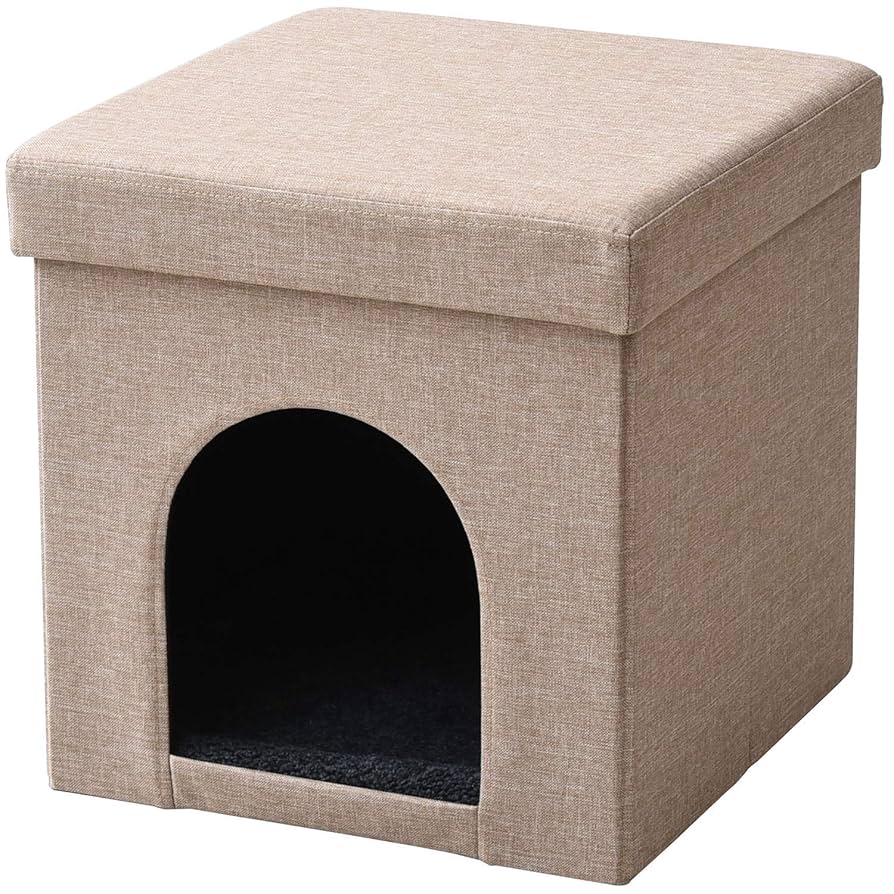 ペット用ハウス スツール ベンチ 対荷重80kg Amazon.co.jp: 山善(YAMAZEN) ペットハウス スツール 収納